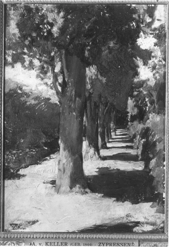 Cipressi - Bavarian State Painting Collections, Monaco